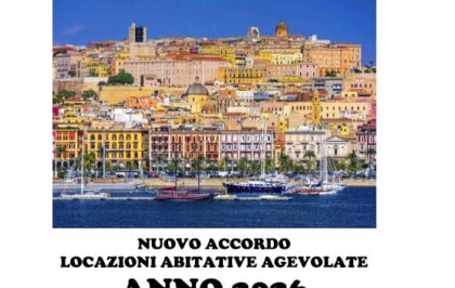 Rinnovato l’Accordo territoriale locazioni a  CANONE AGEVOLATO a Cagliari